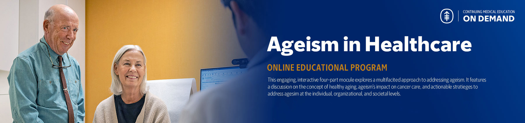 Ageism in Healthcare Banner